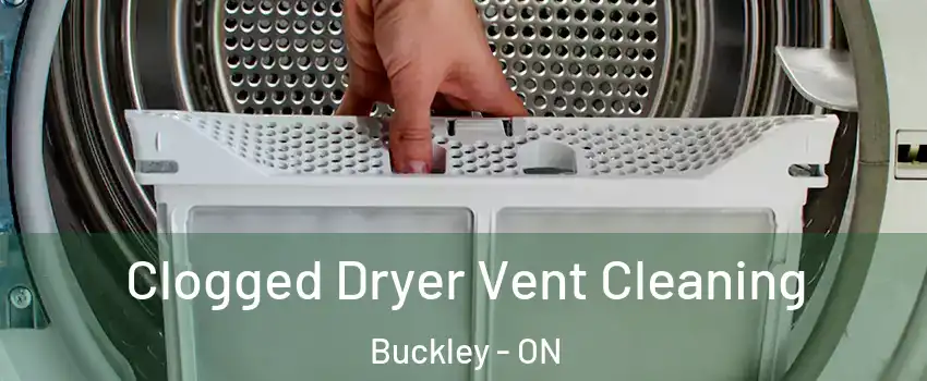  Clogged Dryer Vent Cleaning Buckley - ON