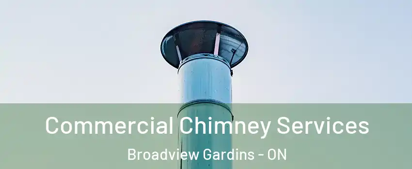  Commercial Chimney Services Broadview Gardins - ON