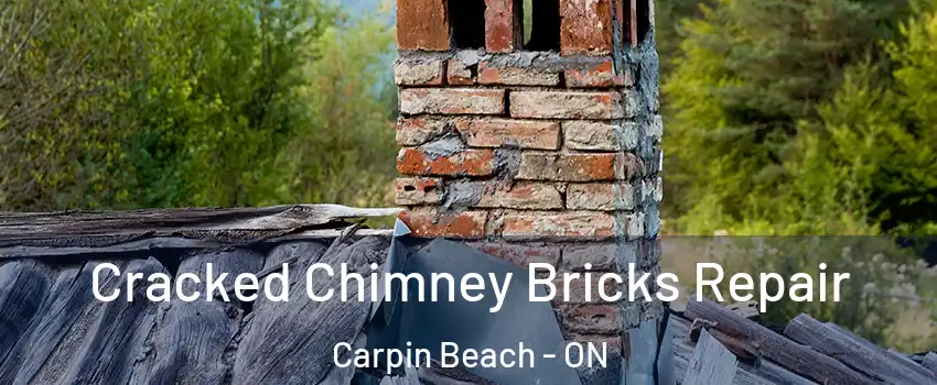  Cracked Chimney Bricks Repair Carpin Beach - ON