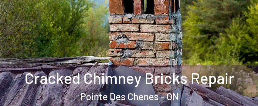  Cracked Chimney Bricks Repair Pointe Des Chenes - ON