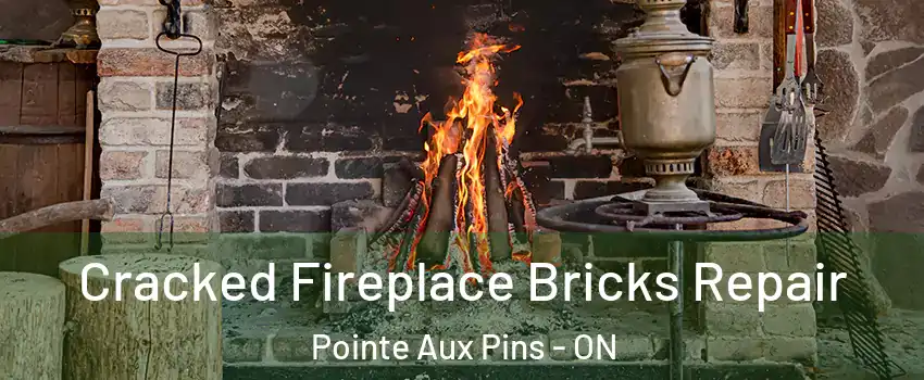  Cracked Fireplace Bricks Repair Pointe Aux Pins - ON