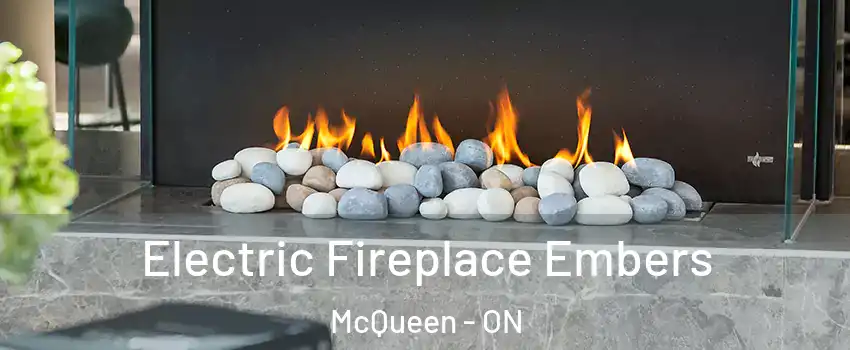  Electric Fireplace Embers McQueen - ON