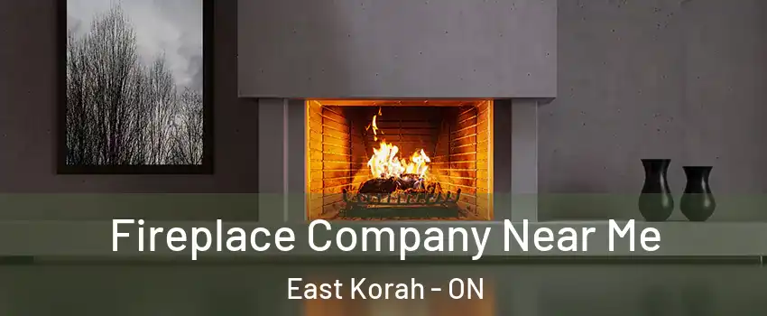  Fireplace Company Near Me East Korah - ON