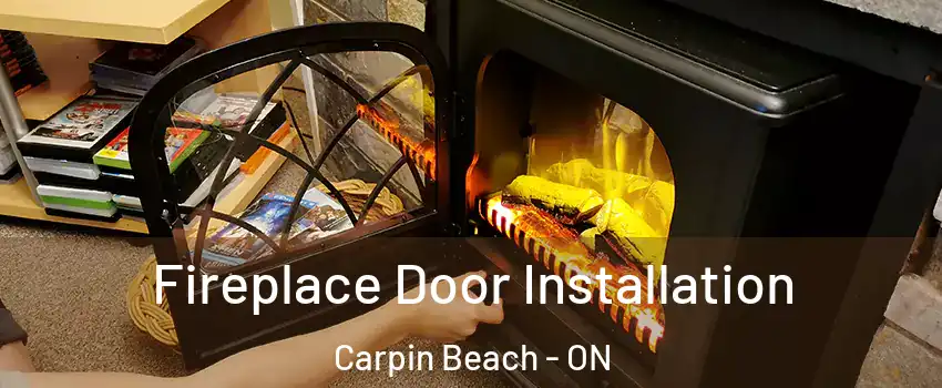  Fireplace Door Installation Carpin Beach - ON