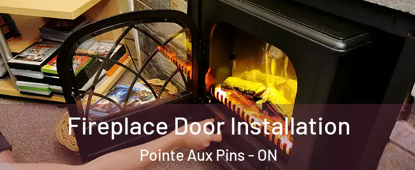  Fireplace Door Installation Pointe Aux Pins - ON
