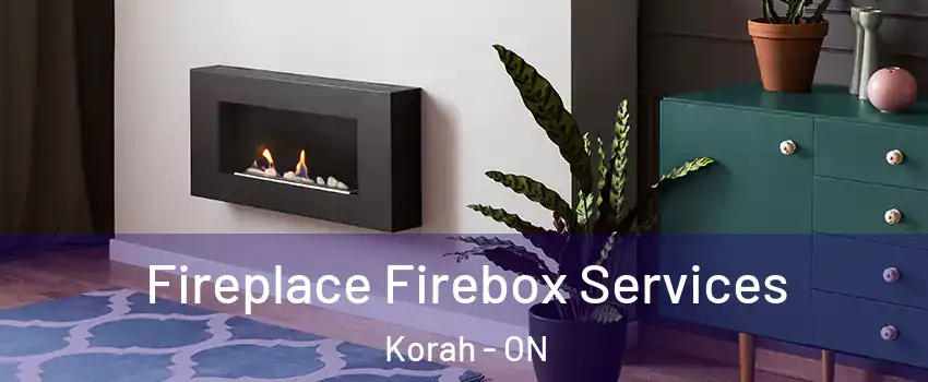 Fireplace Firebox Services Korah - ON