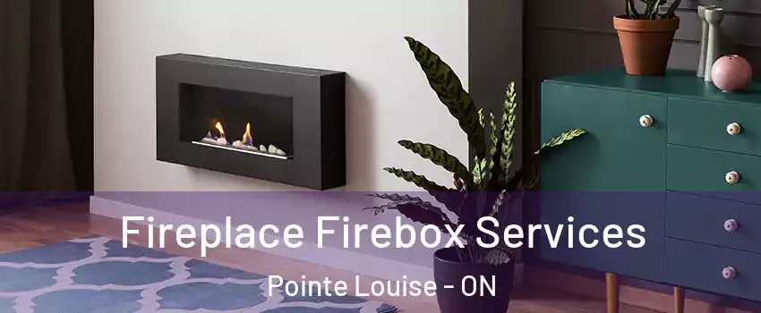  Fireplace Firebox Services Pointe Louise - ON