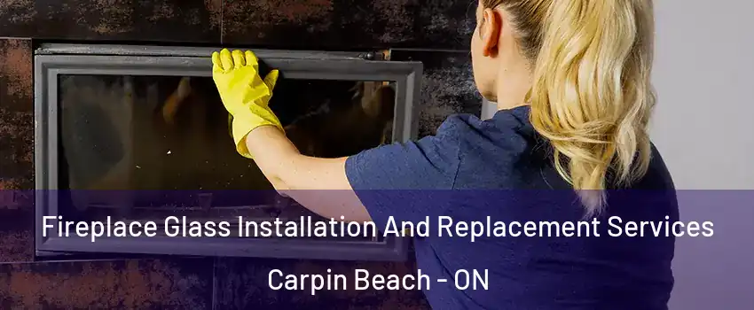  Fireplace Glass Installation And Replacement Services Carpin Beach - ON