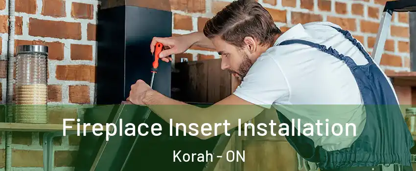  Fireplace Insert Installation Korah - ON