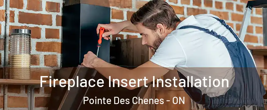  Fireplace Insert Installation Pointe Des Chenes - ON