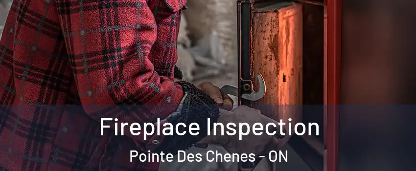 Fireplace Inspection Pointe Des Chenes - ON