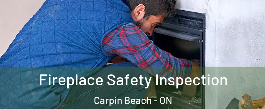  Fireplace Safety Inspection Carpin Beach - ON
