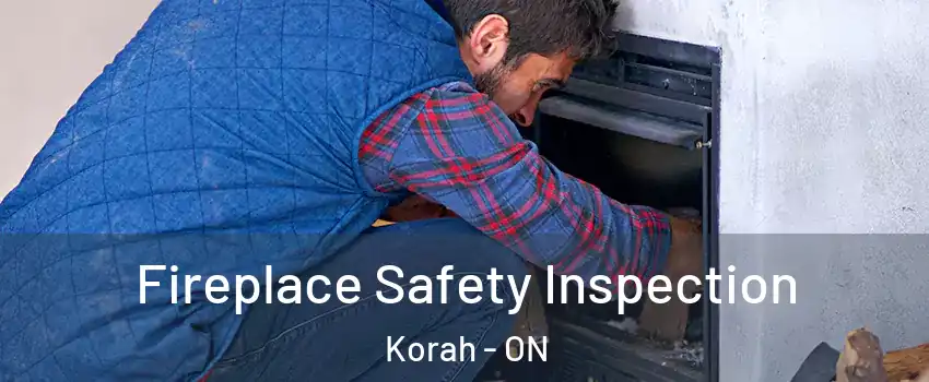  Fireplace Safety Inspection Korah - ON