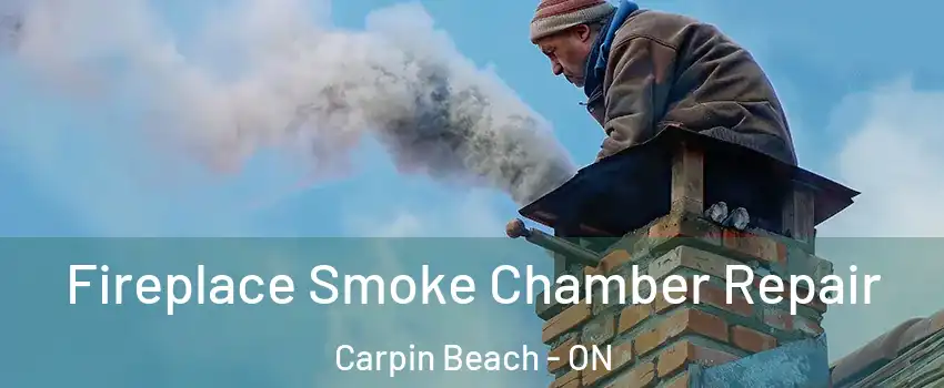  Fireplace Smoke Chamber Repair Carpin Beach - ON