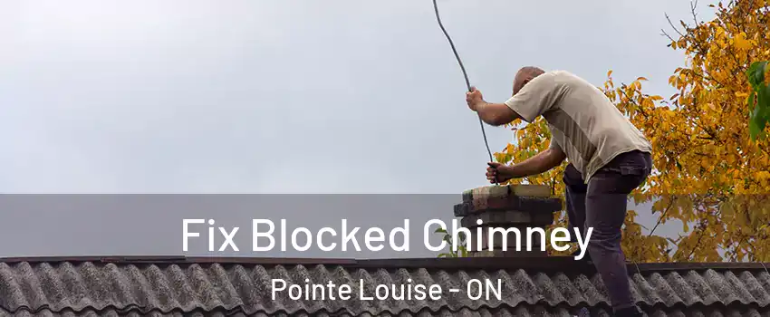 Fix Blocked Chimney Pointe Louise - ON