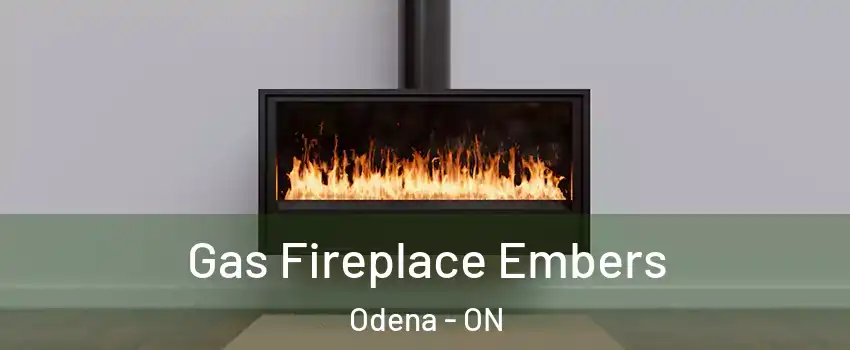  Gas Fireplace Embers Odena - ON