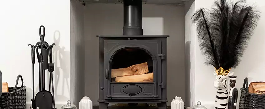 Thelin Hearth Products Providence Pellet Insert Fireplace Installation in The Patch, ON