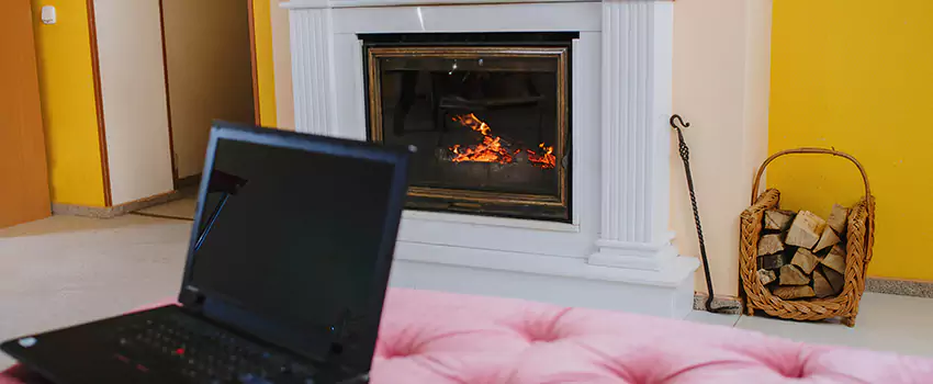 Valor Outdoor Gas Fireplace in Sault Ste Marie, Ontario