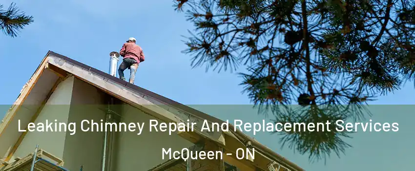  Leaking Chimney Repair And Replacement Services McQueen - ON