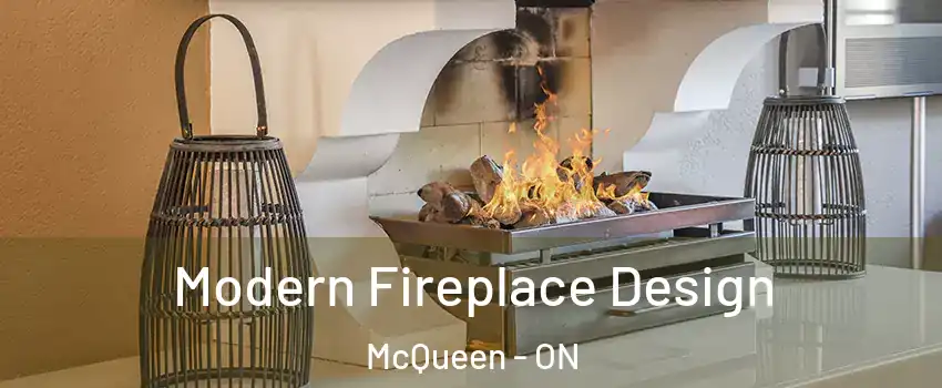  Modern Fireplace Design McQueen - ON