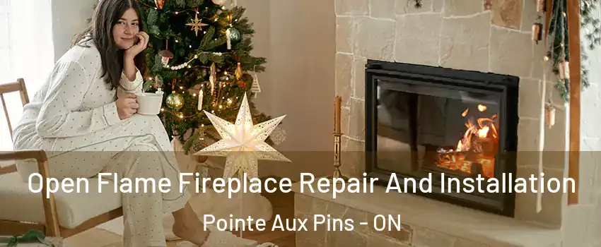  Open Flame Fireplace Repair And Installation Pointe Aux Pins - ON