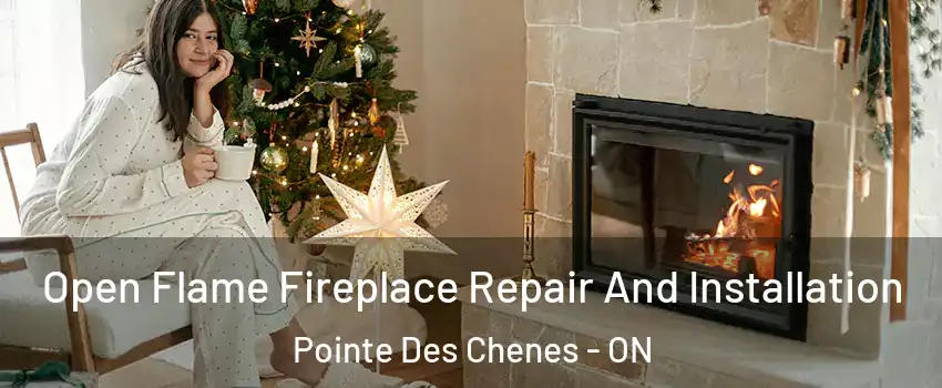  Open Flame Fireplace Repair And Installation Pointe Des Chenes - ON