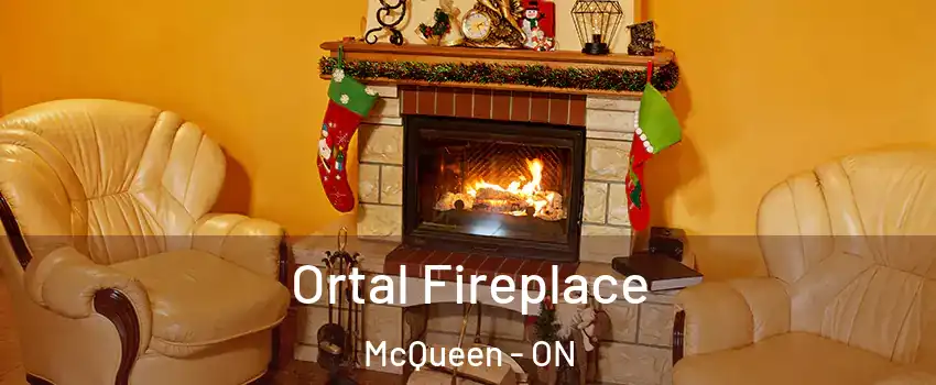  Ortal Fireplace McQueen - ON