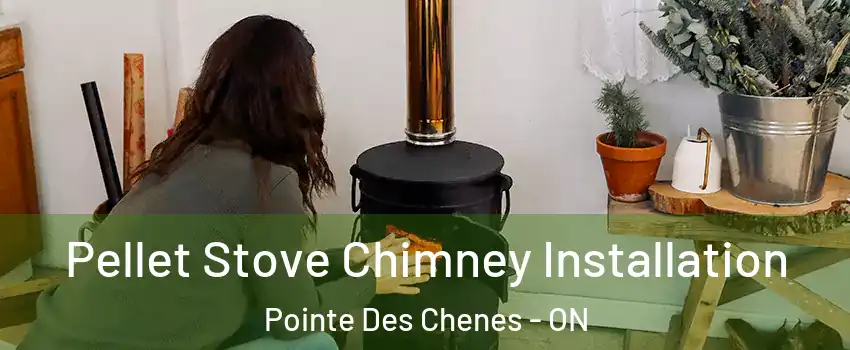  Pellet Stove Chimney Installation Pointe Des Chenes - ON